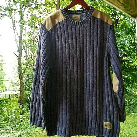 flyshacker Other - REI flyshacker ribbed sweater Elbow patches large